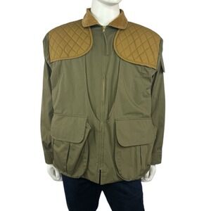 VTG‎ Gamehide Hunting Jacket Mens M Ammo Pockets Waterproof Nylon Lining